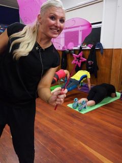 My ''Angel wings'' that the girls gifted me at the 5th Anniversary class