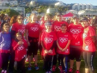 Team Stellar Fitness at the Mothers Day Fun Run