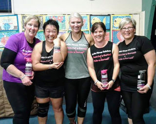 These Stellar Girls have achieved their 5-Star COMMITMENT Band for attending 600 classes